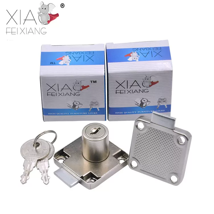 生产138合金胆抽屉锁家具锁 文柜锁 办公柜锁方舌锁实力批发