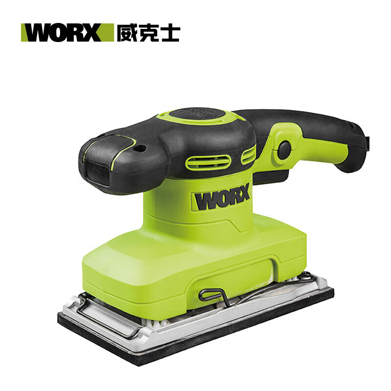WEX WORX WU646 240W lijadora de placa plana lijadora de madera lijadora eléctrica de baño