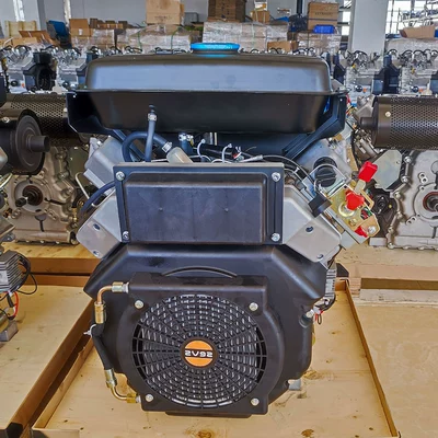 Two-Cylinder Diesel Engine, Four-Stroke Air-Cooled 2V88 2V92 2V95 Engine