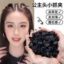 公主头迷你抓夹女高级感2025新款发夹前额碎发刘海夹百搭发卡头饰