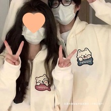 特别的情侣装秋季卫衣春秋款2025新款潮流超火薄款衣服感外套