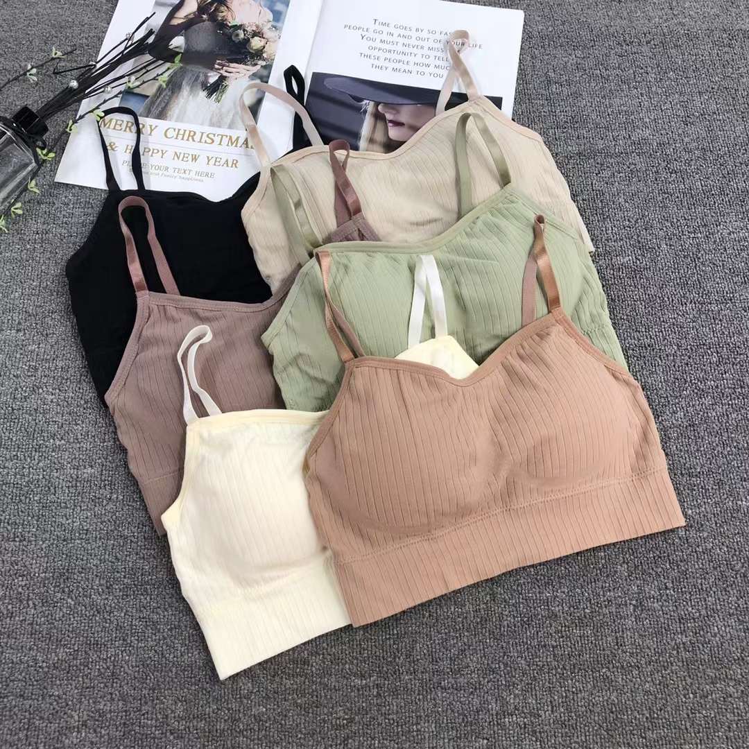 Nueva inconsútil alto elástico belleza de alta calidad las mujeres chaleco inalámbrico yoga sujetador ropa interior deportiva al por mayor