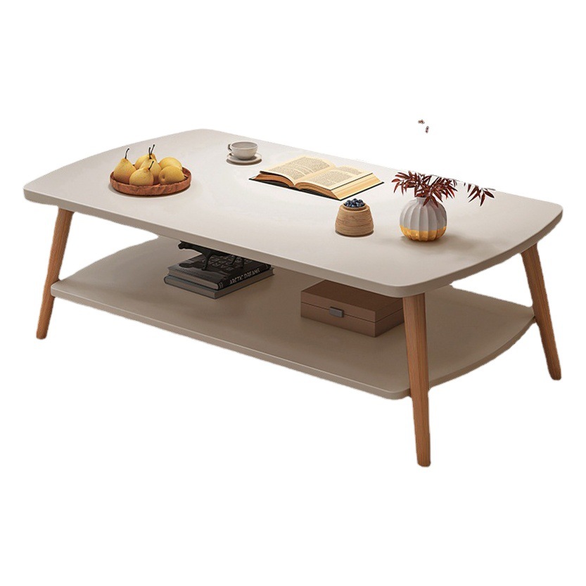 Mesa de café sala de estar casa pequeño apartamento sofá mesa auxiliar dormitorio mesita de noche casa de alquiler balcón simple moderna mesa pequeña