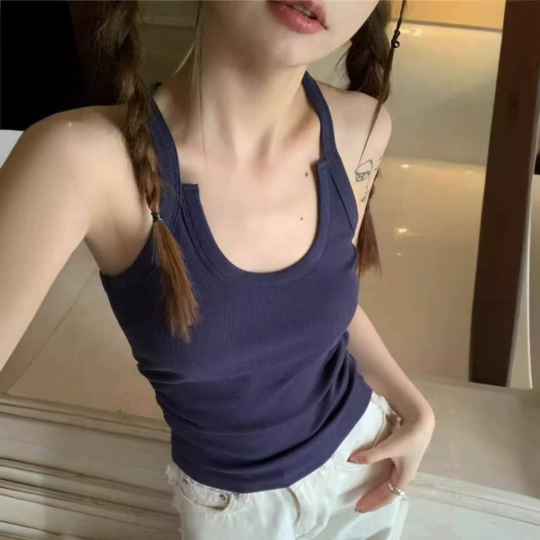 Чистая Сексуальная камзол, женская верхняя одежда, плиссированная Высококачественная Талия, нижняя часть для похудения, французский стиль, красивая спина, милый горячий топ для девочек