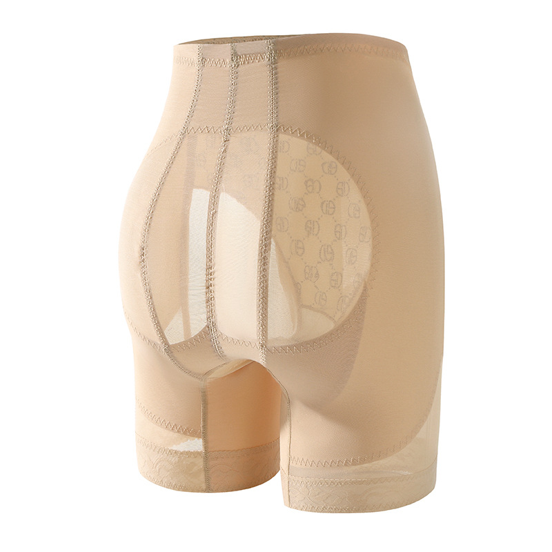 Pantalones de abdomen de cintura alta, pantalones de abdomen de elevación de cadera, malla transpirable, pantalones de elevación de cadera de cintura media de encaje sin costuras, transpirables y refrescantes