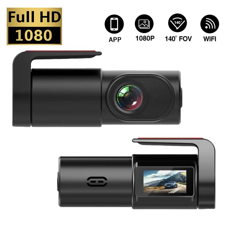Cross-border hot new 1080 HD night vision car wireless WiFi mobile phone interconnection lipstick machine driving recorder