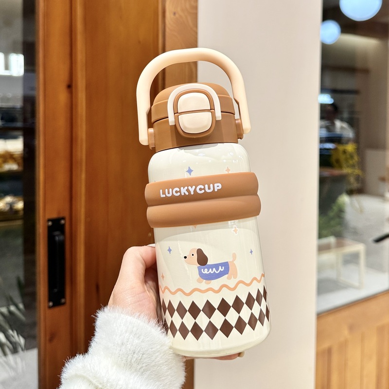 ビッグマック断熱カップ大容量女の子食品グレードのステンレス鋼ストローカップ 2025 新しいアイスマックカップ|undefined