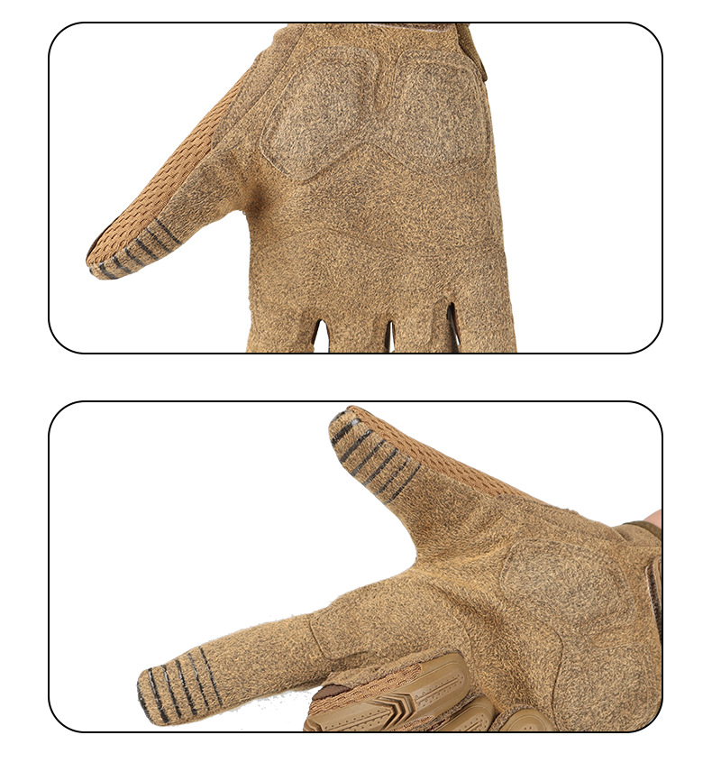 Protective Tactical Hiking Gloves Touch Screen Full Finger Combat_voghion.com