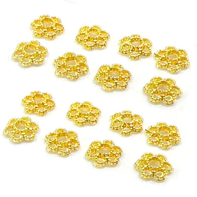 Snowflake Flower Tray DIY Jewelry Accessories Plum Blossom Snowflake Spacer Handmade Beaded Accessories In-Stock Element Jewelry Snowflake Flower Tray DIY Jewelry Accessories Plum Blossom Snowflake Spacer Handmade Beaded Accessories In-Stock Element Jewelry