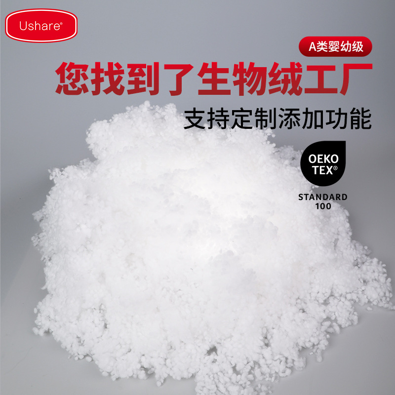 Customized Class a Pearl Cotton Filling, Antibacterial Wool Cotton, Far-Infrared Heating Particle Cotton, Dupont Bio-Velvet Customized Class a Pearl Cotton Filling, Antibacterial Wool Cotton, Far-Infrared Heating Particle Cotton, Dupont Bio-Velvet