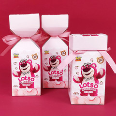 Disney Strawberry Bear White Peach Flavor Jelly Pudding 100g Small Flower Bottle Boxed Full Moon Snacks Wedding Candy Cakes