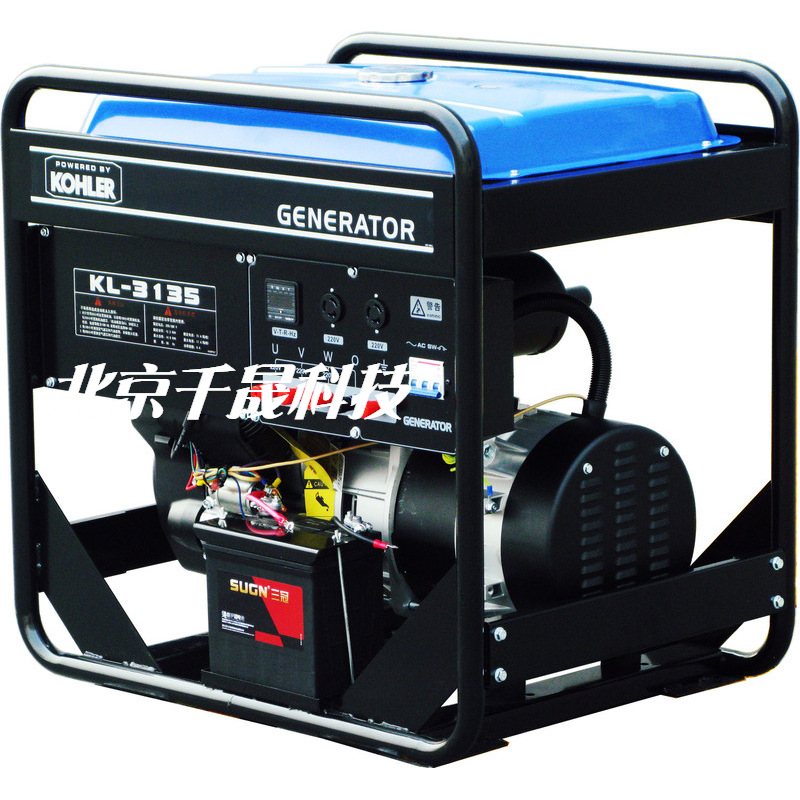 10KW凯汇成科勒动力KL3135三相电动车载汽油发电机组