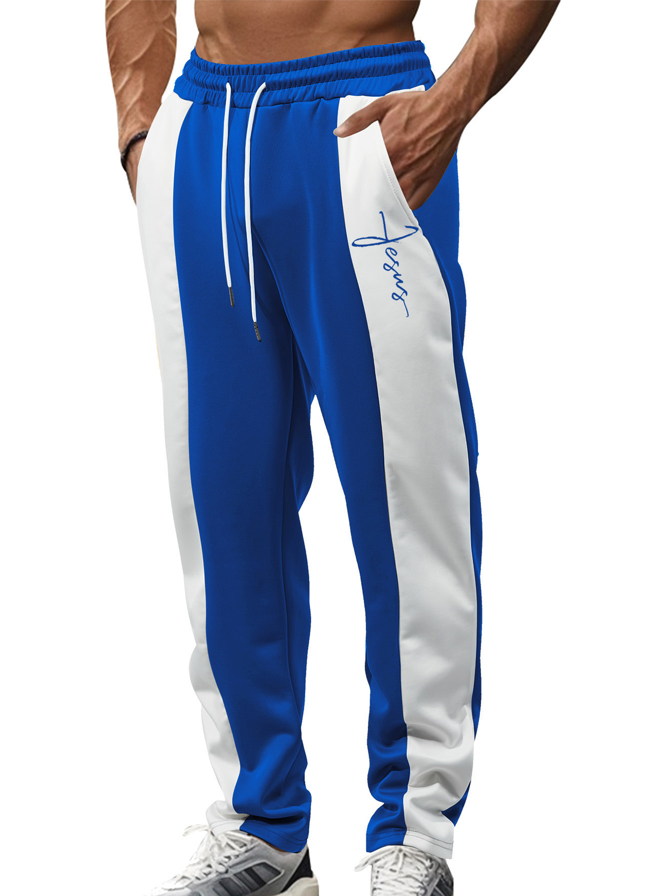 Herren Freizeithose Sportlich Jogginghose Schnelltrocknend Loose_voghion.com