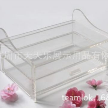 压克力首饰盒   压克力纸巾盒   化妆品展示盒   食品盒