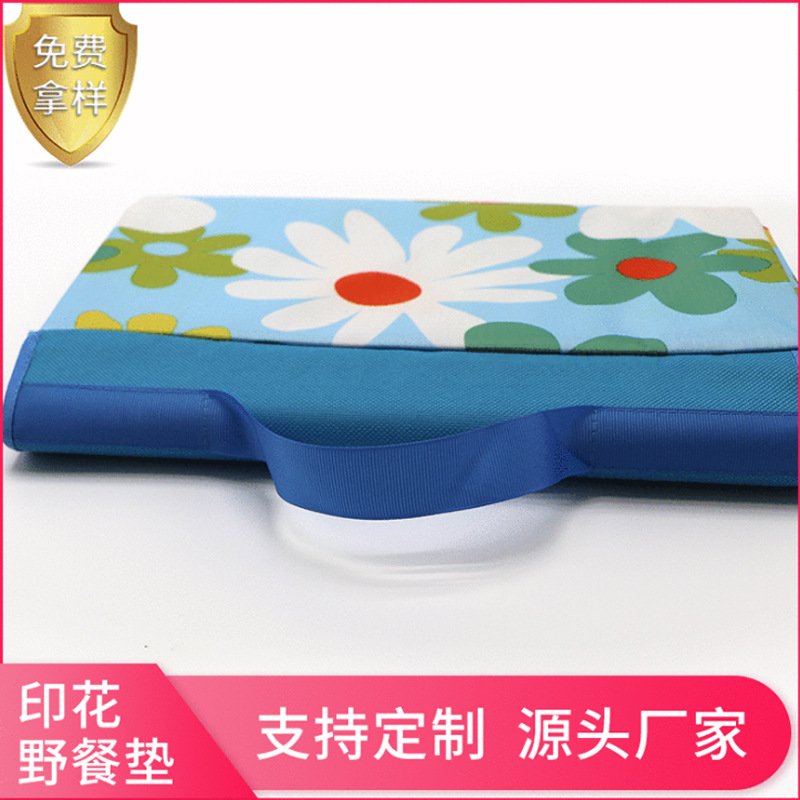 Customized foreign trade printed picnic mat waterproof Oxford cloth…