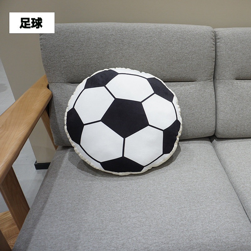 Simulación Baloncesto Rugby Voleibol Almohada Muñeca de trapo Juguete de peluche Cojín de sofá Accesorios de regalo para niños