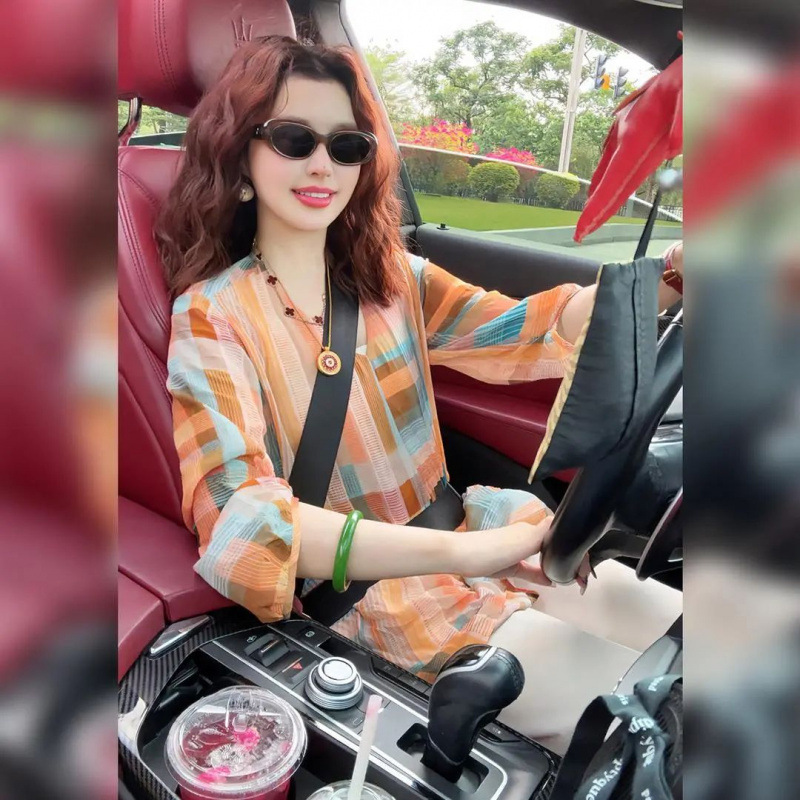 【Linda姐高端线】夏季新款时尚气质印花休闲上衣衬衫AS6SCS0166