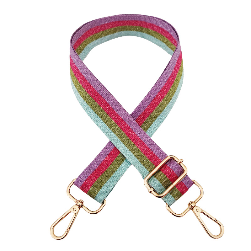 Polyester Stripe Bag Strap display picture 6