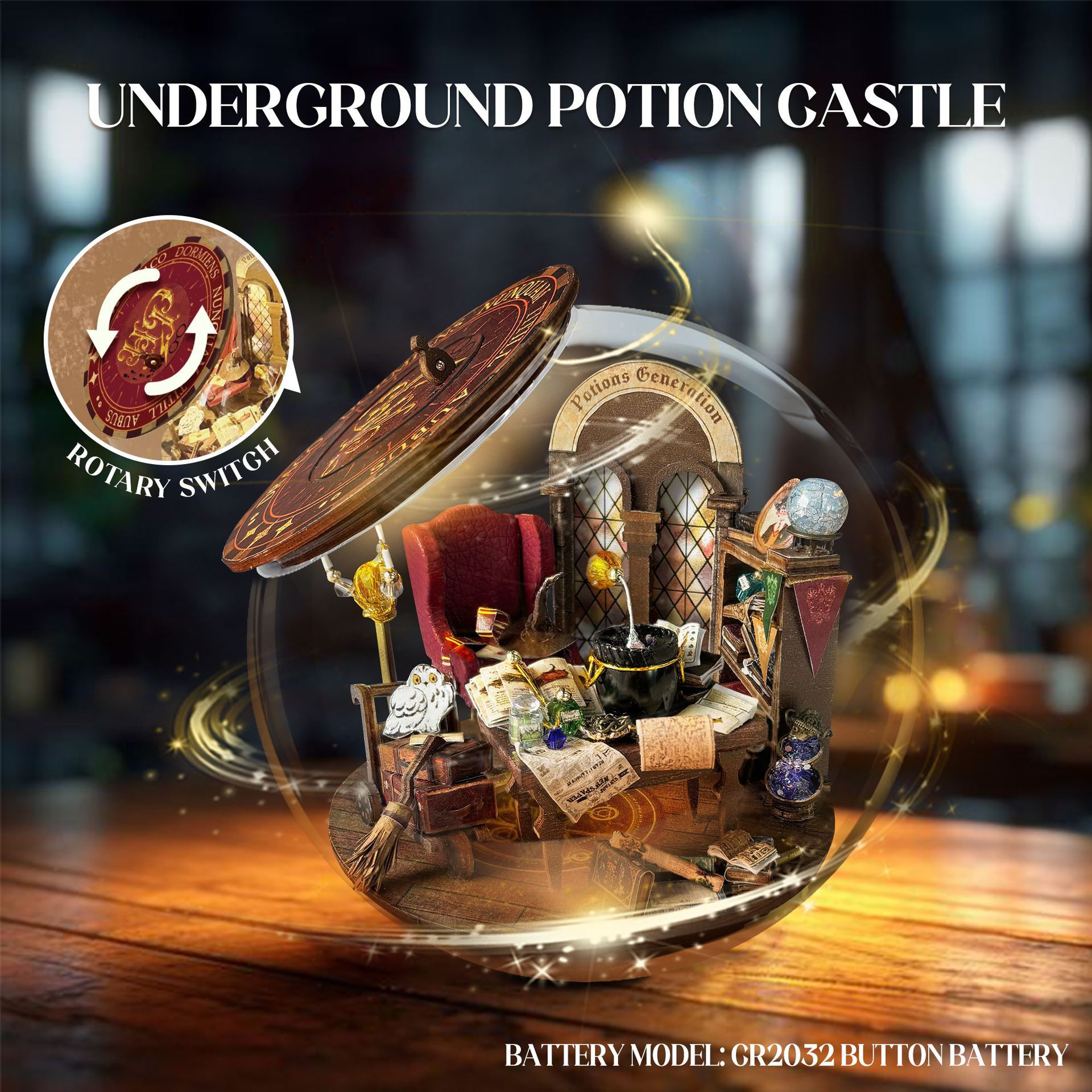 Wq-01 Potion Bunker bilingual in Chinese and English