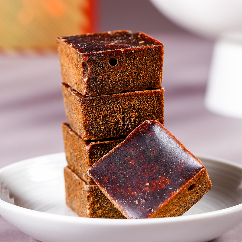 Brown Sugar Ginger Tea Blocks Yunnan Sugarcane Old Style 1kg Traditional Drink Mix quality and texture
