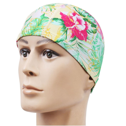 Swimming Pool Adult 4-Needle 6-Thread Unisex Large Swimming Cap with Paper Card, Wholesale Equipment