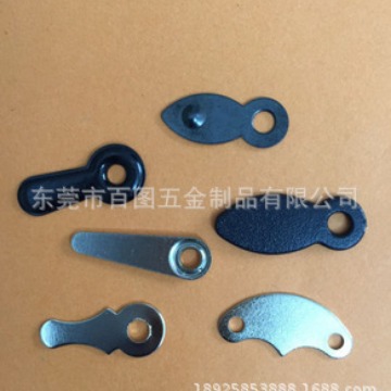 背板瓜子扣塑胶背板扣  银色铁瓜子扣 加长铁叶片葫芦扣 圆形暗挂