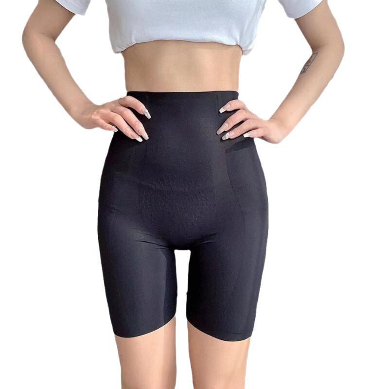 女性用の高品質5Dマジックサスペンションパンツ、ナイロンハイウエストヒップリフティングとお腹引き締めパンツ、ウエストシェイプシームレスボトム安全パンツ|undefined