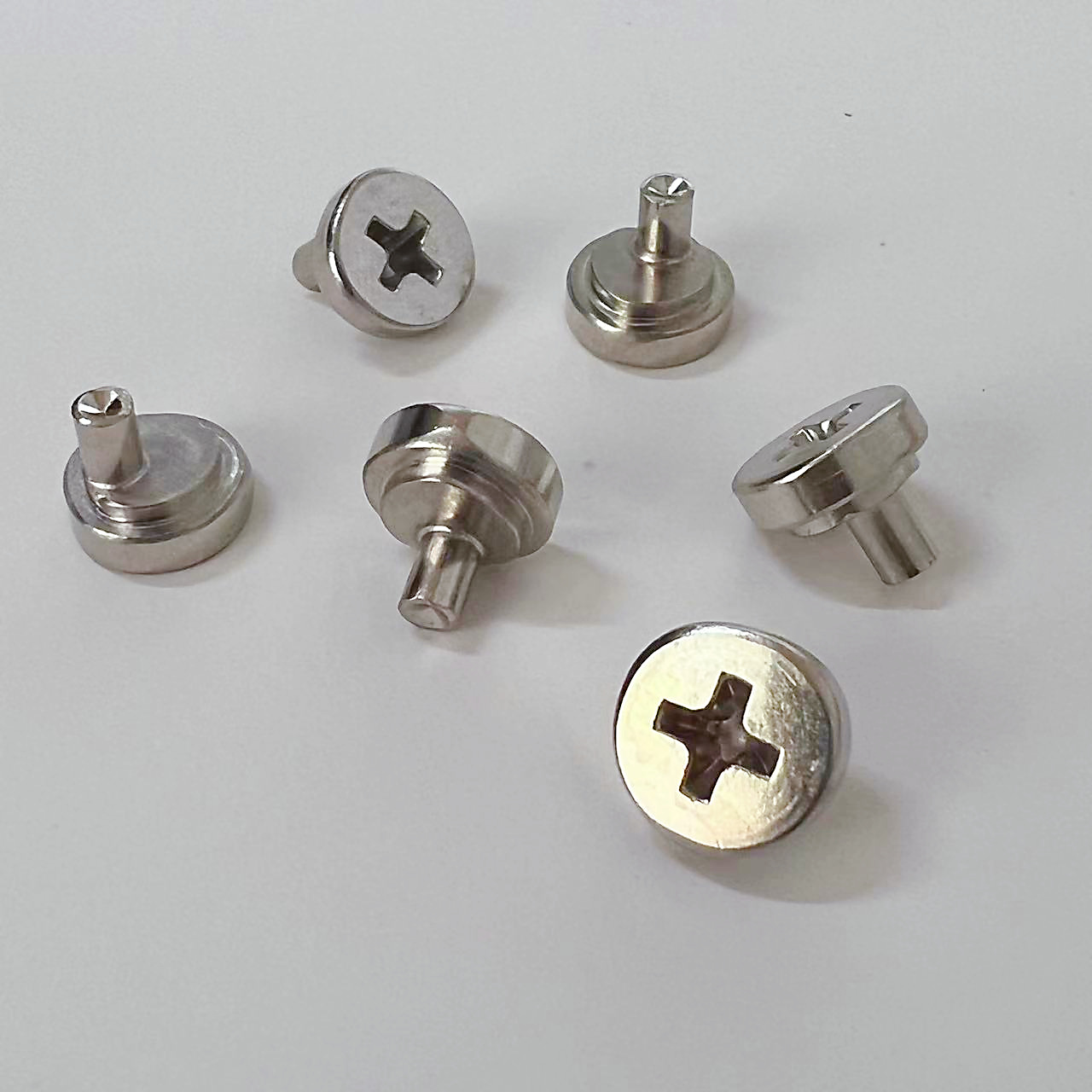 JN可来图非标定货偏心内六角铆钉铰链门窗偏心钉国际机械牙螺丝