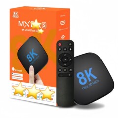 跨境新款MX10-8K机顶盒 外贸机顶盒Android 13.0ATV语音遥控器