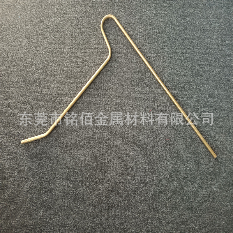 铜折弯 金属制品折弯 黄铜家居产品折弯 铝弯管把手 铝管折弯支架