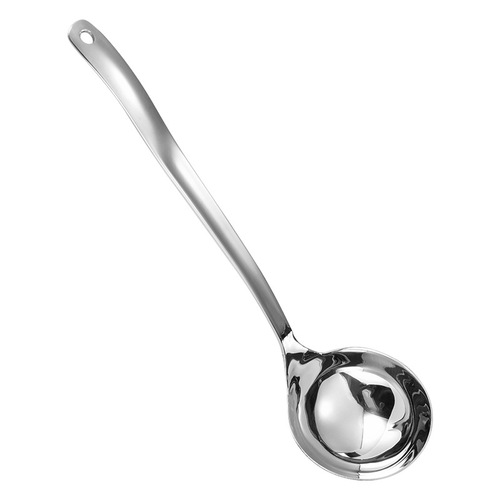 316L stainless steel hot pot spoon long handle thickened large soup spoon colander spoon household soup spoon set