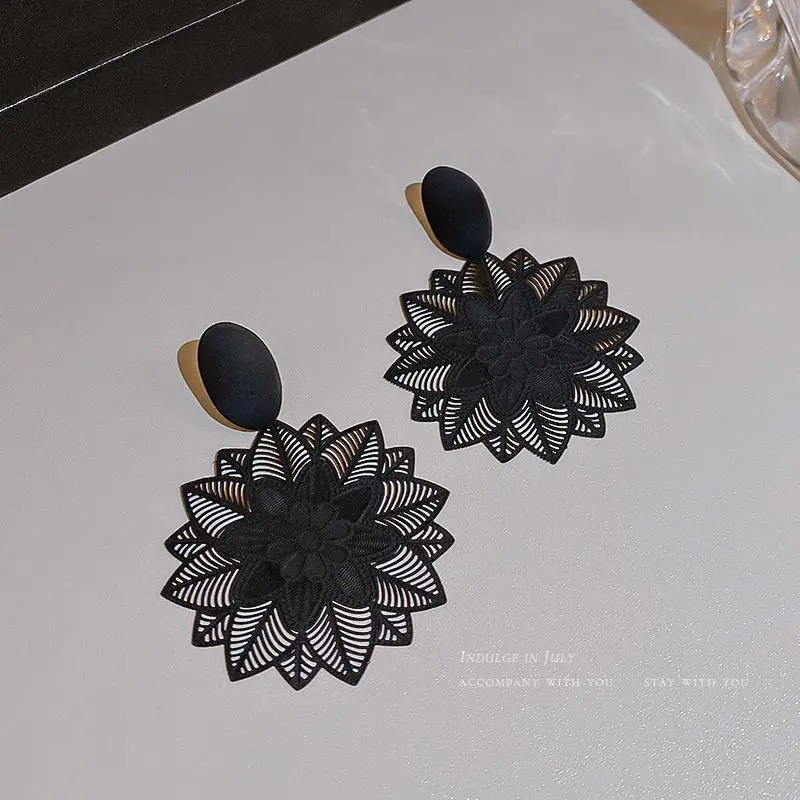 Earrings, Ear Studs Classification Fashion Geometric Plating Alloy No Inlaid Drop Earrings