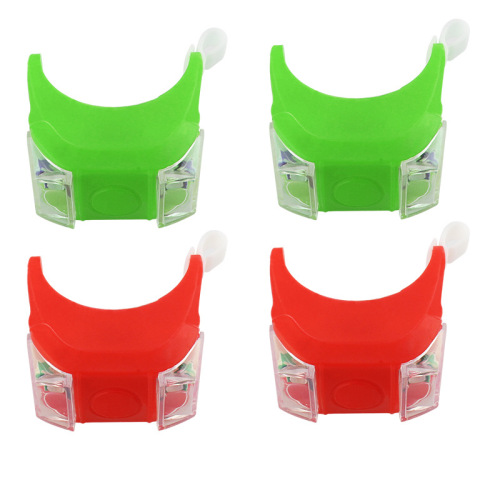 Bicycle light children's scooter frog light balance car warning light LED silicone flash tail light bicycle accessories