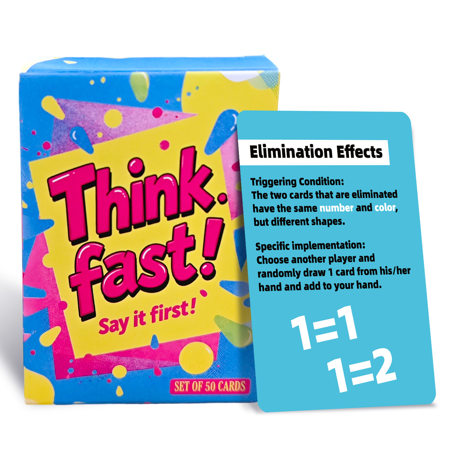 Creative Board Game For Party 2-5 Players Interactive Card Set_voghion.com