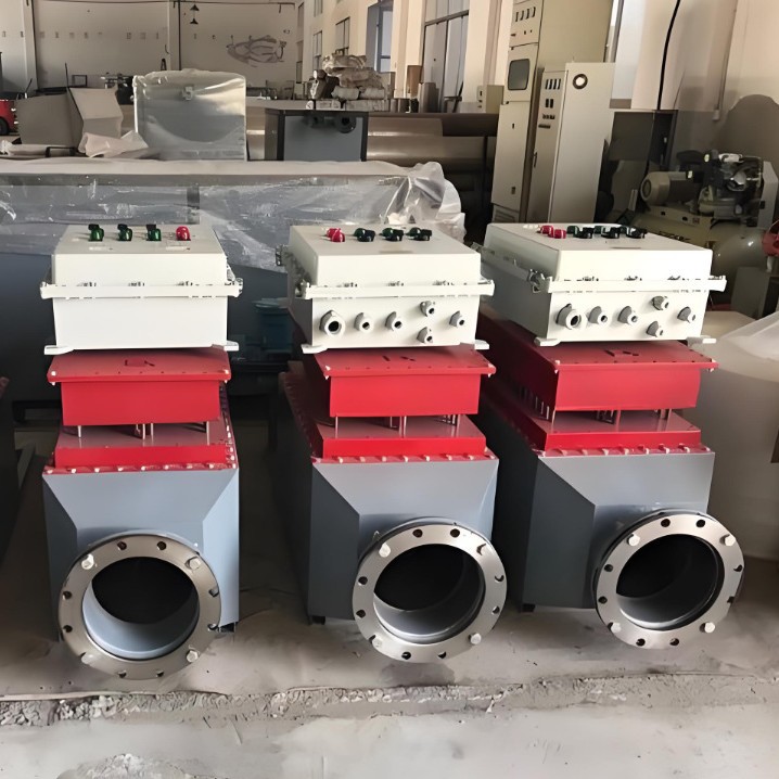 calentador de conducto de aire a prueba de explosiones calentador de aire de flujo de mina calentador eléctrico de conducto de aire de mina