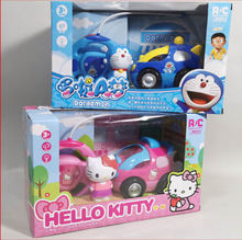 现货声光哆啦A梦遥控车 电动遥控车故事机 遥控车哆啦A梦电动玩具