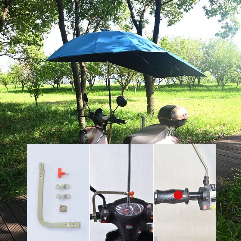 Paraguas para automóviles eléctricos, paraguas para motocicleta, paraguas de lluvia, paraguas de lluvia para automóviles eléctricos, paraguas de sombrilla desmontables, paraguas para automóviles eléctricos
