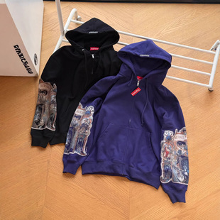 supxmich WEEK18 DangerZip Up�����۾�ӡ���D���Bñ������q�l��
