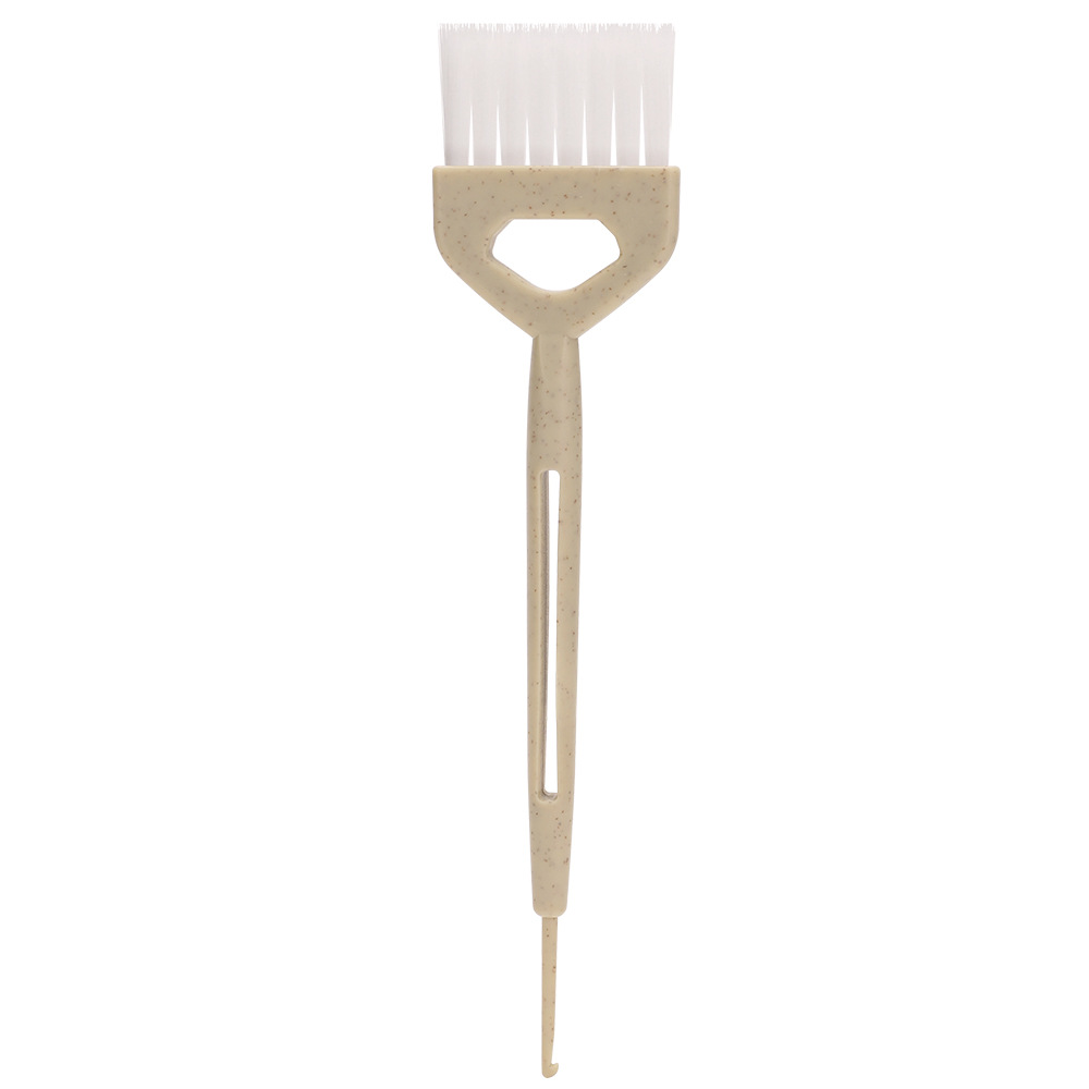 Set de herramientas de teñido de cabello de paja de trigo, cuenco de teñido de cabello doméstico, cepillo de teñido de cabello blando, agitador de cabello, peine de aceite, artefacto de teñido de cabello