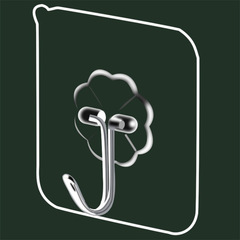 透明掛鈎 強力無痕壁掛粘鈎 浴室強力粘膠掛鈎廠家直銷