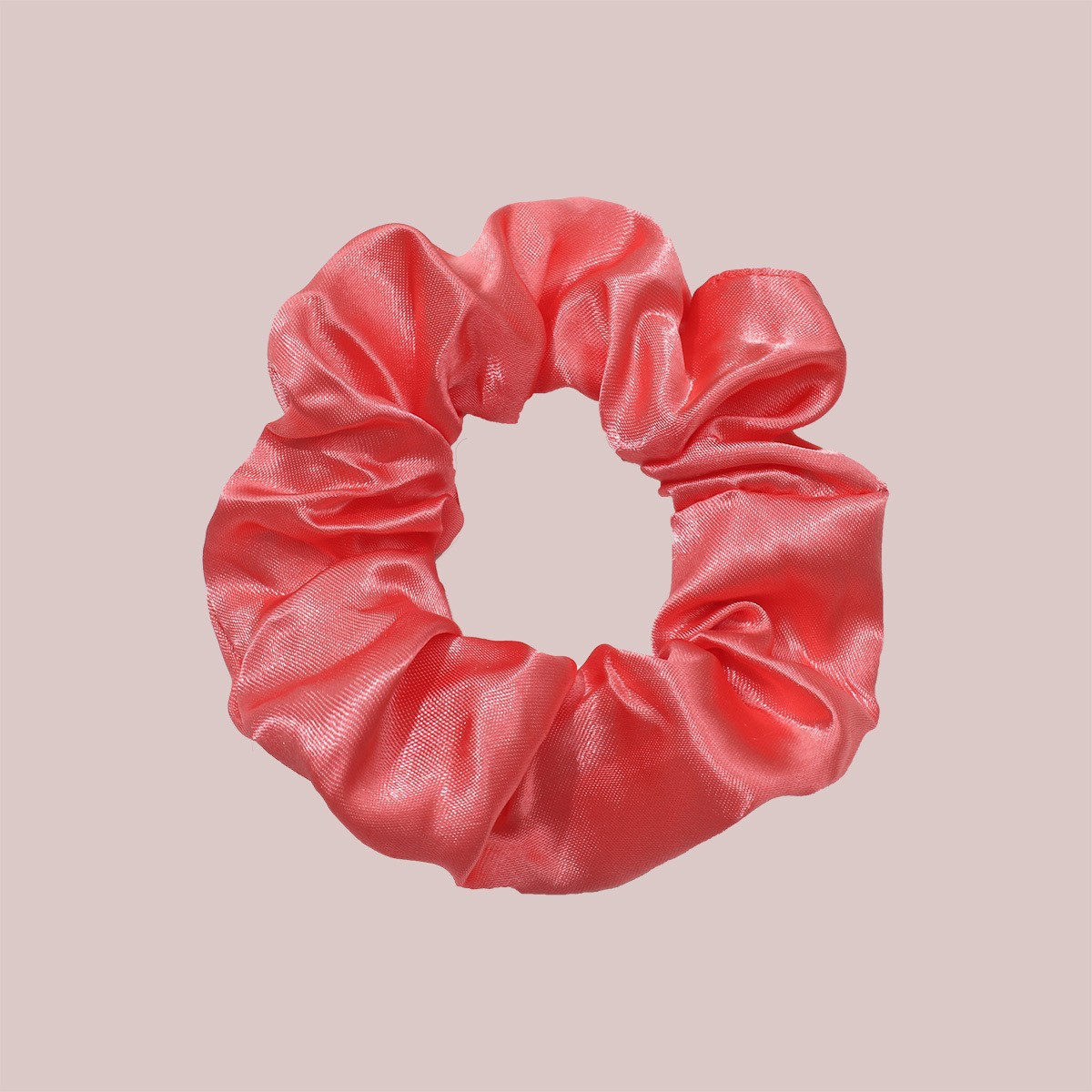 Coletero Scrunchie de Satén de Alta Elasticidad