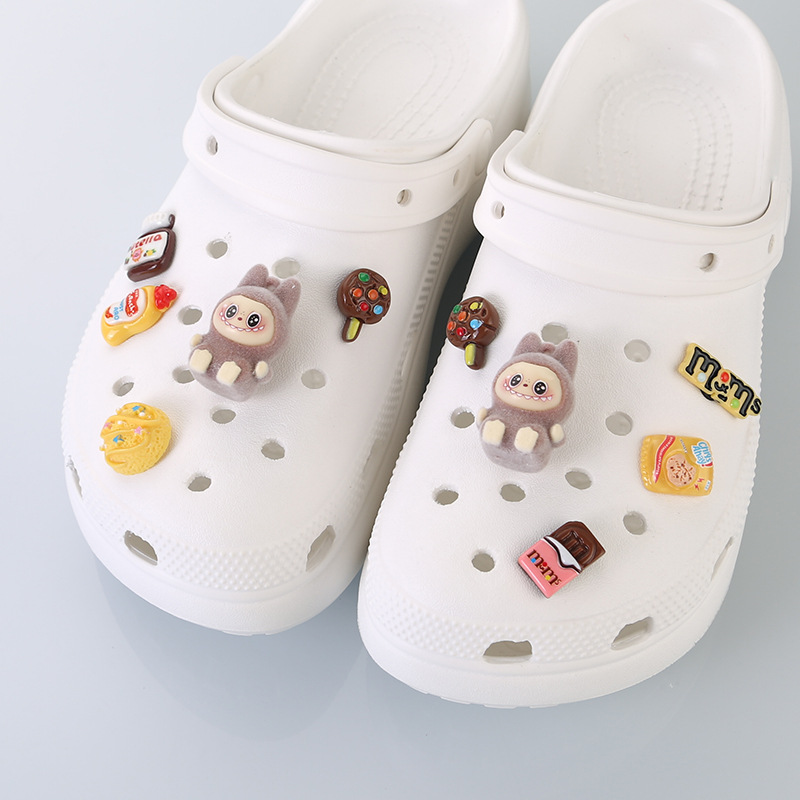 플록 더블 그레이 테리 천