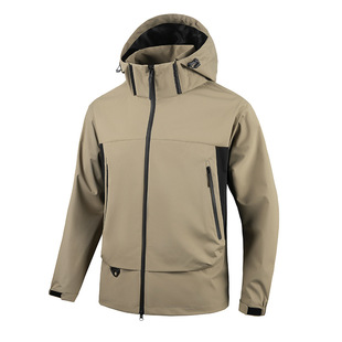 Outdoor New Windproof Waterproof Breathable Casual Jacket Men's Detachable Hooded All-match Couple's Jacket