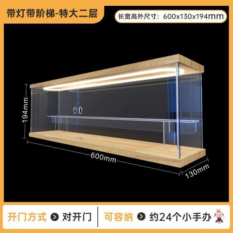 Extra large light strip for stairs