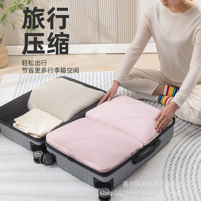 Down jacket for traveling, handheld foldable storage bag, waterproof organizer bag