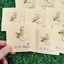 V 35096 Just Bee Yourself keychain Ӣ�Ĺ����۷�Կ�׿�