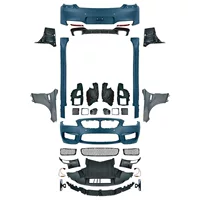 Подходит для BMW 6 серии F06/F12/F13, модифицированный передний бампер M6, задний бампер, боковые дуги, комплект обвеса с четырьмя выхлопными патрубками.