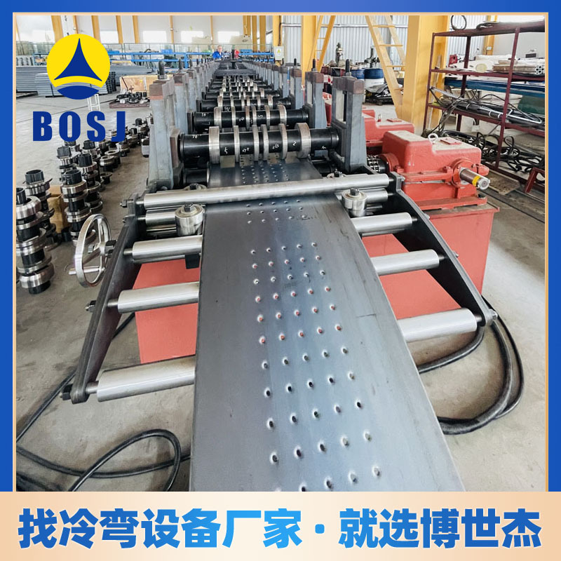直供 杭州热镀锌钢跳板制造设备 c型冷弯成型设备 金属薄板成型机