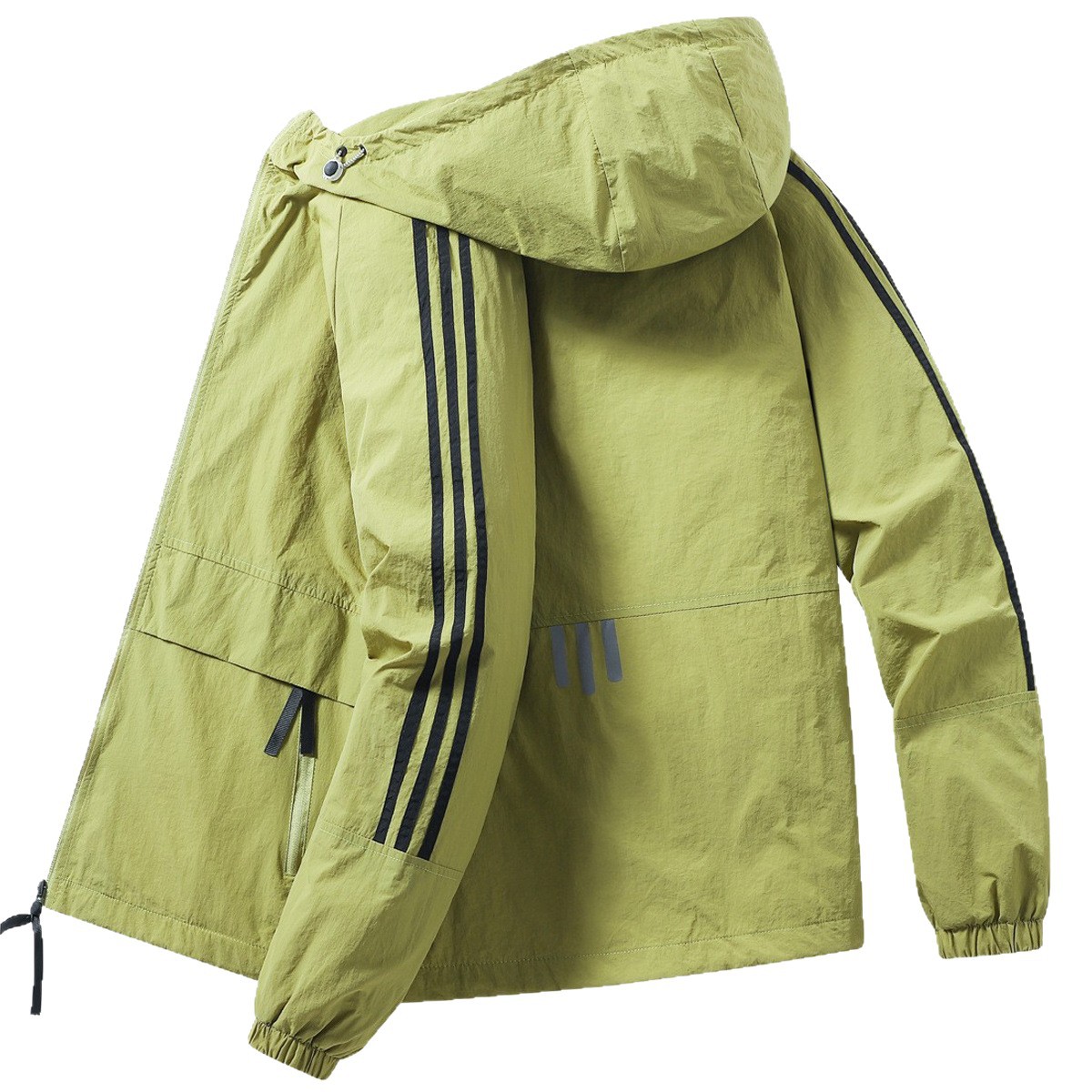 Chaqueta ultrafina de verano transfronteriza hombre comercio exterior tres barras abrigo solar marea seca ropa de pesca abrigo grande