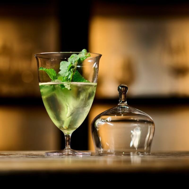 Taza de cóctel de vidrio japonés Kimura ultrafina de cristal hecho a mano taza de vino dulce taza de champán taza de vino taza de pie alto taza de vino